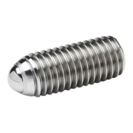 J.W. Winco J.W. Winco 605-M4-6-AN Set Screw w/ Full Ball - M4 x 0.7 Thread - 6mm Thread Length 605-M4-6-AN